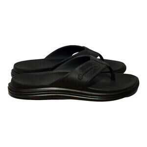Sperry Black EVA Flip Flop Women's Size 8 Water Friendly Casual Comfort Sandals